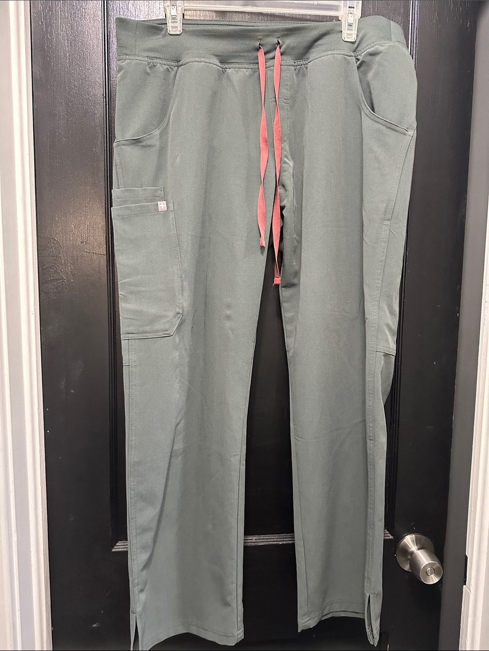 Figs Olive Green Scrub Pant with Drawstrings